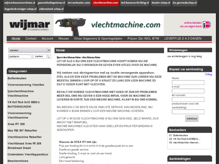 www.vlechtmachine.com