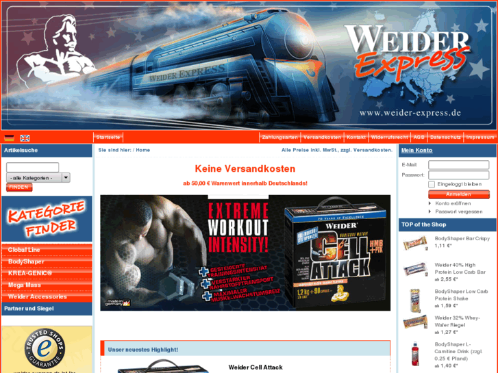 www.weider-express.com