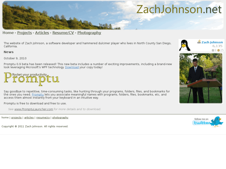 www.zachjohnson.net