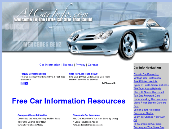 www.a1carinfo.com