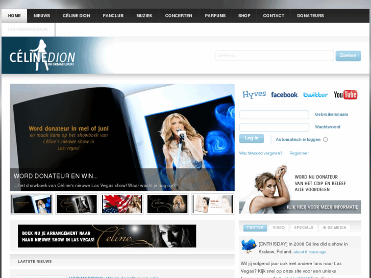 www.celinedion.nl