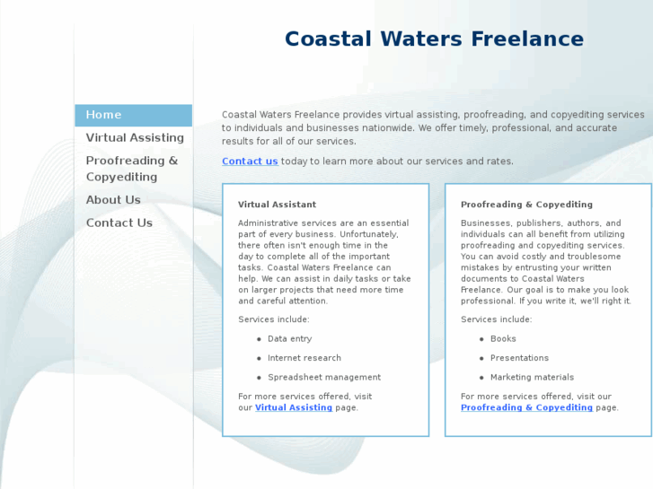 www.coastalwatersfreelance.com