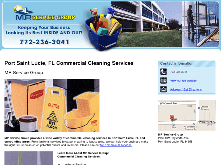 www.commercialcleaningandlandscape.com