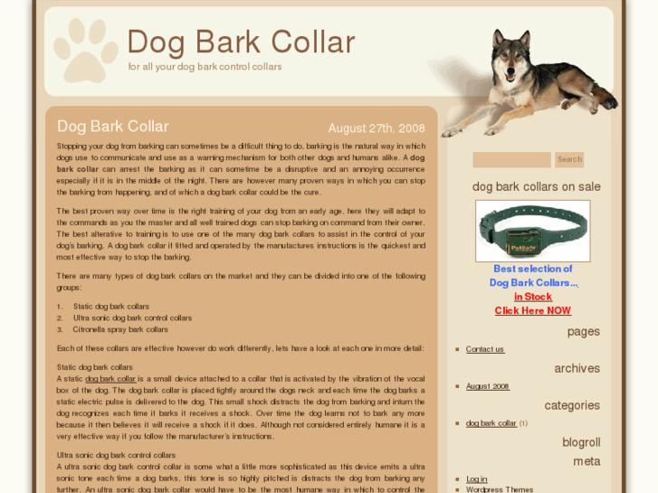 www.dogbarkcollars.net