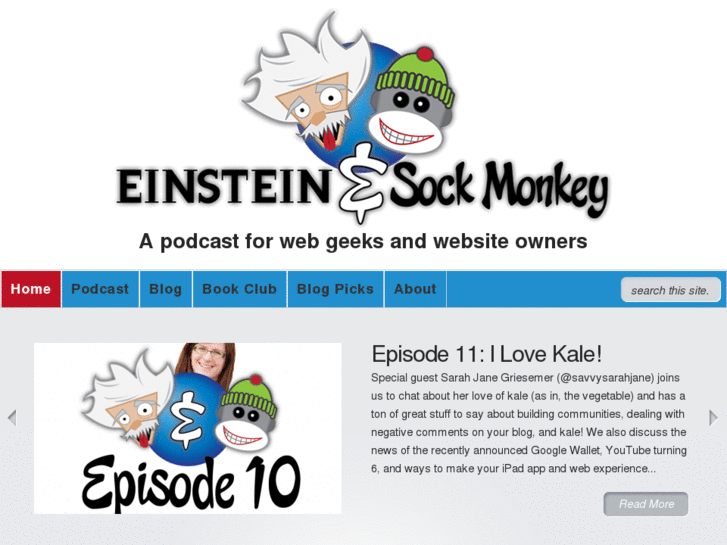 www.einsteinandsockmonkey.com