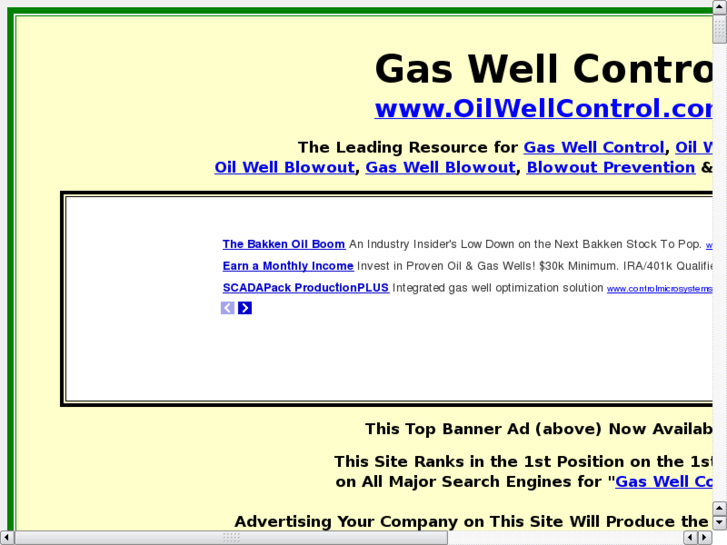 www.gaswellblowout.com