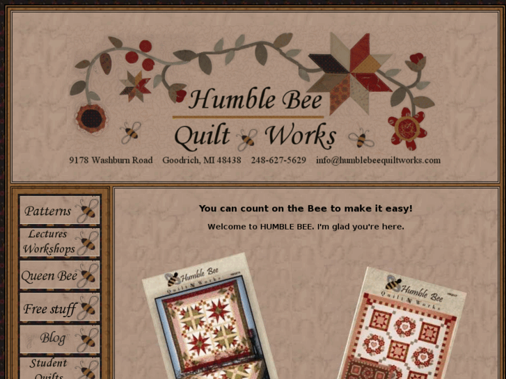 www.humblebeequiltworks.com