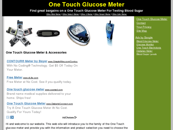 www.onetouchglucosemeter.org