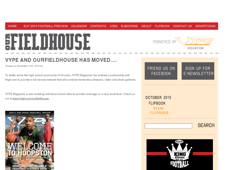 www.ourfieldhouse.com