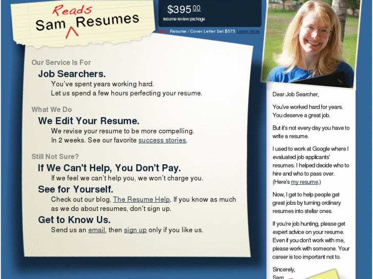 www.samreadsresumes.com