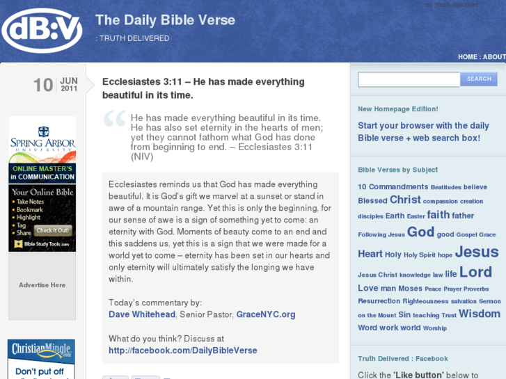 www.thedailybibleverse.org