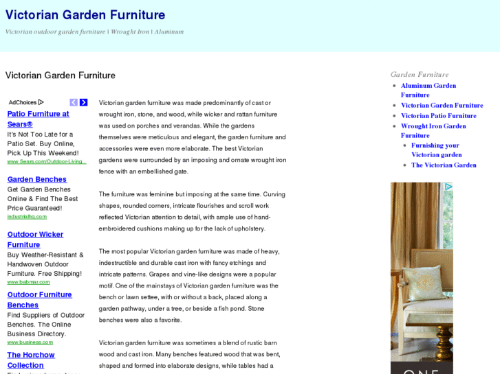 www.victoriangardenfurniture.com