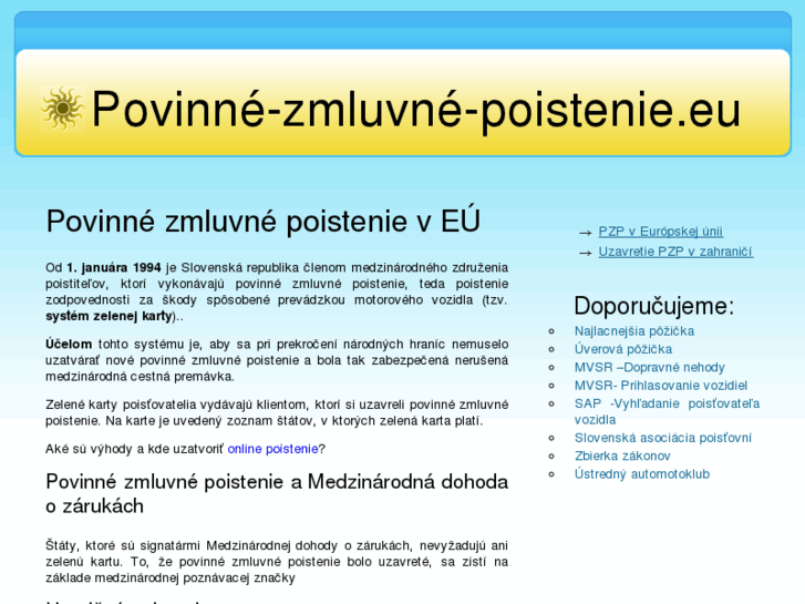 www.xn--povinn-zmluvn-poistenie-gcch.eu
