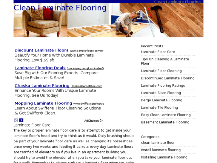 www.cleanlaminateflooring.com