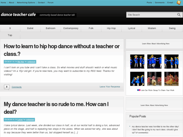 www.danceteachercafe.org