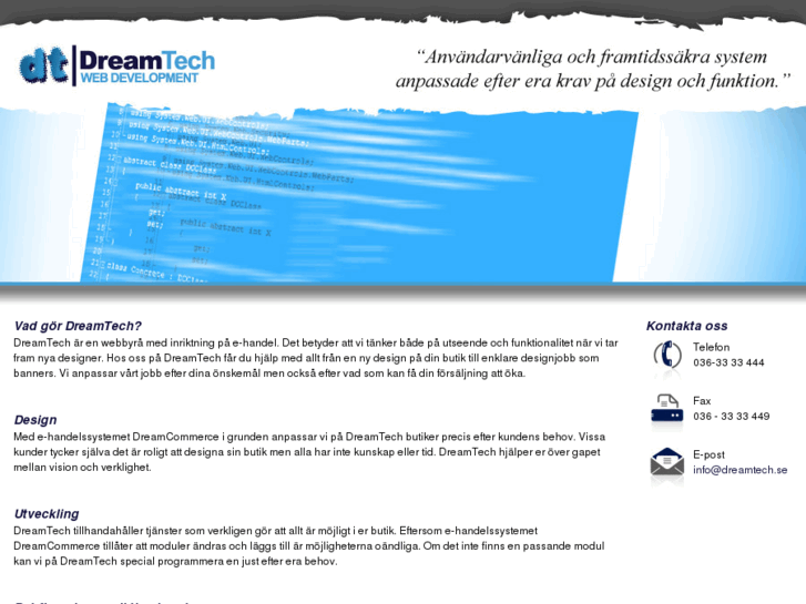 www.dreamtech.se