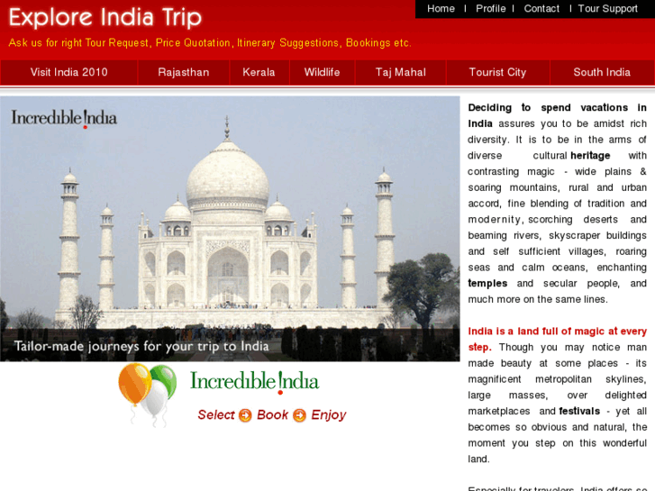 www.exploreindiatrip.com