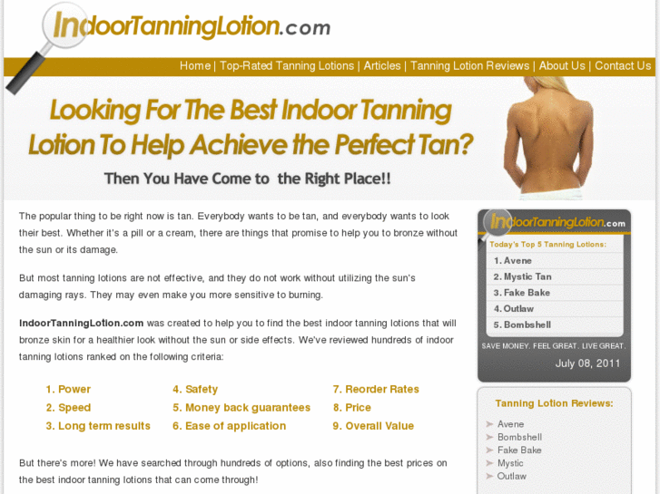 www.indoortanninglotion.com