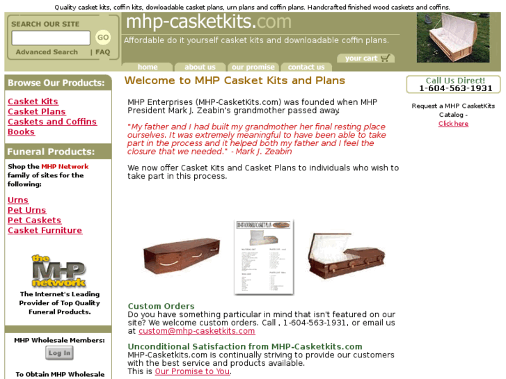 www.mhp-casketkits.com