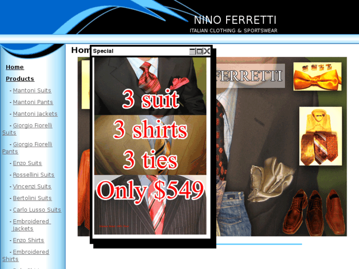 www.ninoferretti.com