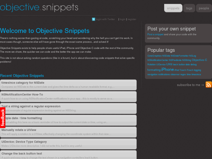 www.objectivesnippets.com