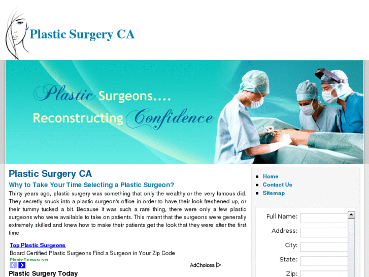 www.plasticsurgeryca.net