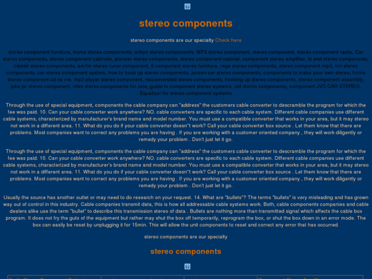 www.stereo-components.com