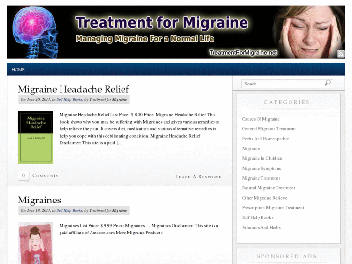 www.treatmentformigraine.net