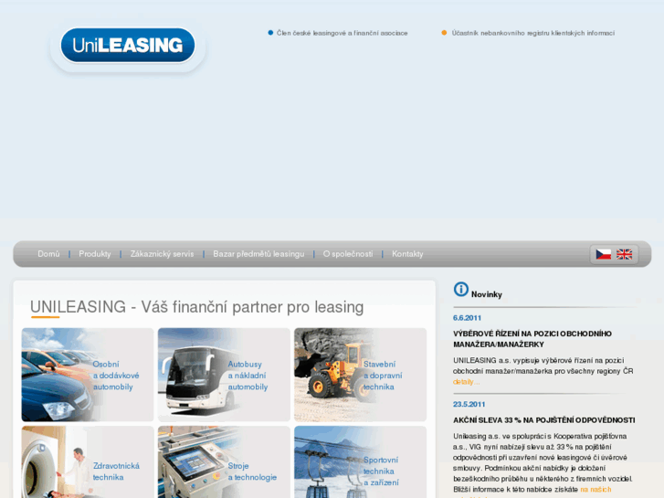 www.unileasing.cz