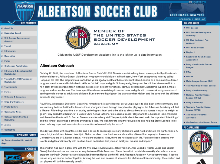 www.albertsonsoccer.com