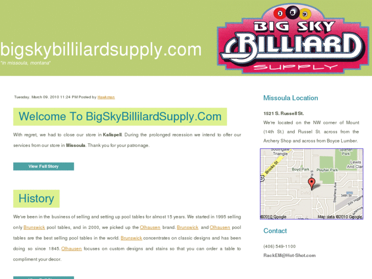 www.bigskybilliardsupply.com