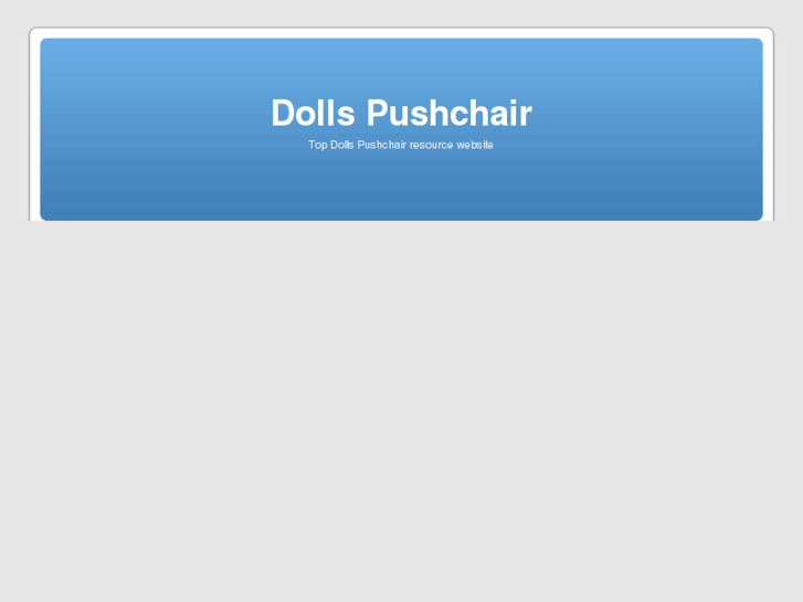 www.dollspushchair.com