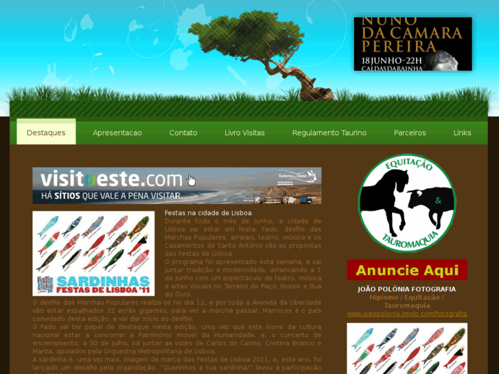 www.equitacaoetauromaquia.com