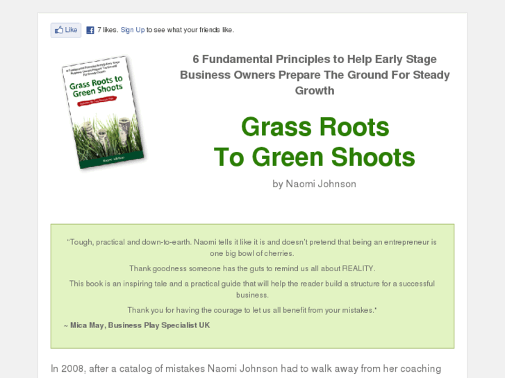 www.grassrootstogreenshoots.com