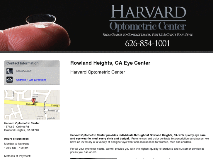 www.harvardoptometric.com