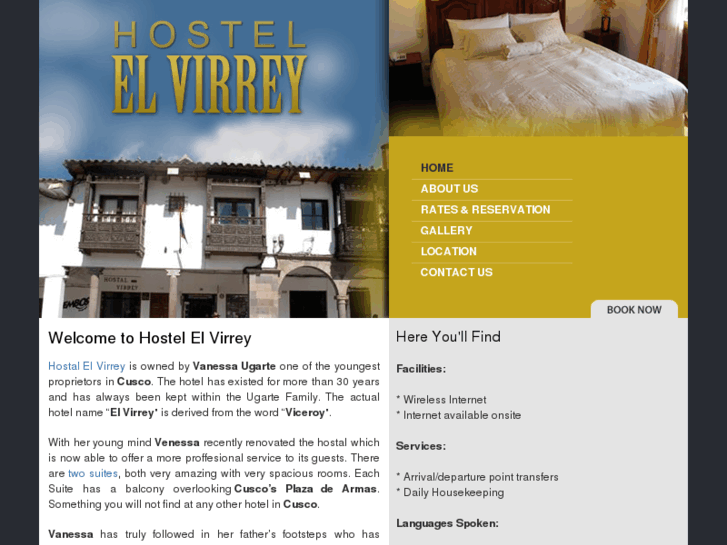 www.hostal-el-virrey-cusco.com