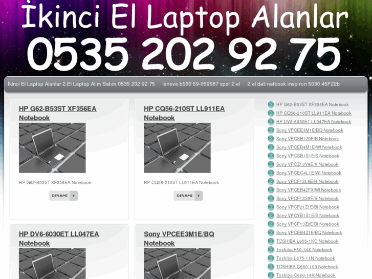 www.ikinciellaptopalan.com