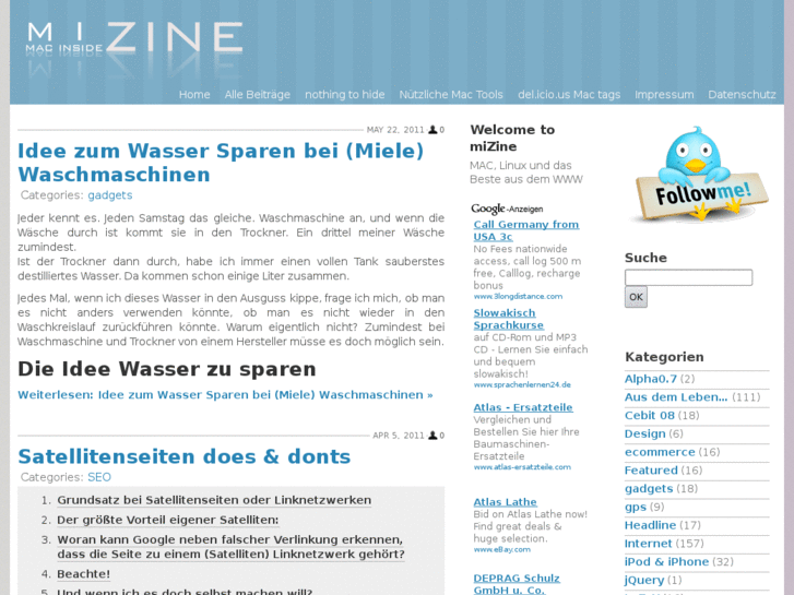 www.mizine.de