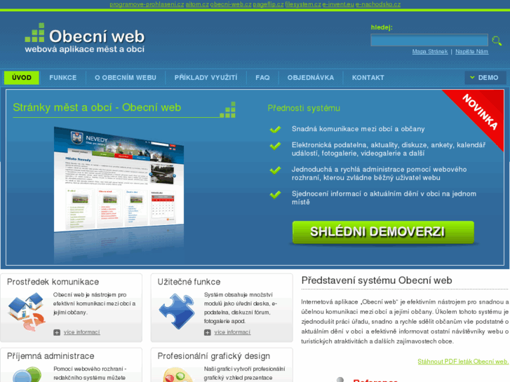 www.obecni-web.cz