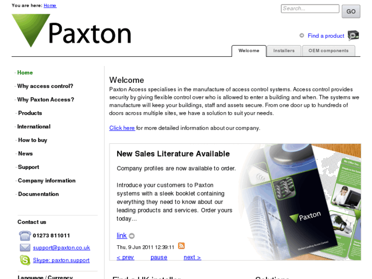 www.paxton.info