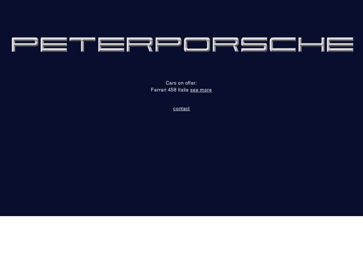 www.peterporsche.com