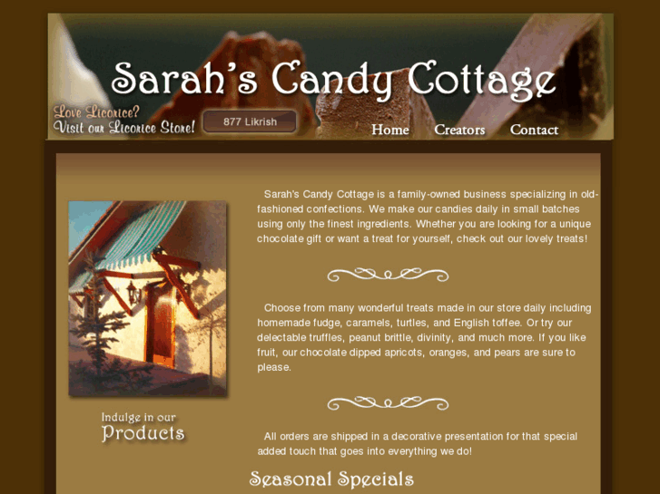 www.sarahscandy.com