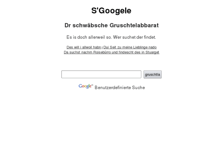 www.sgoogele.de