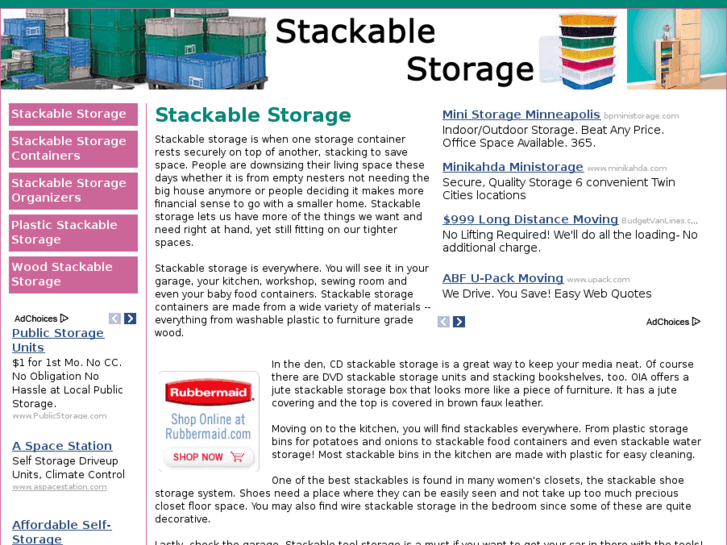 www.stackablestorage.net