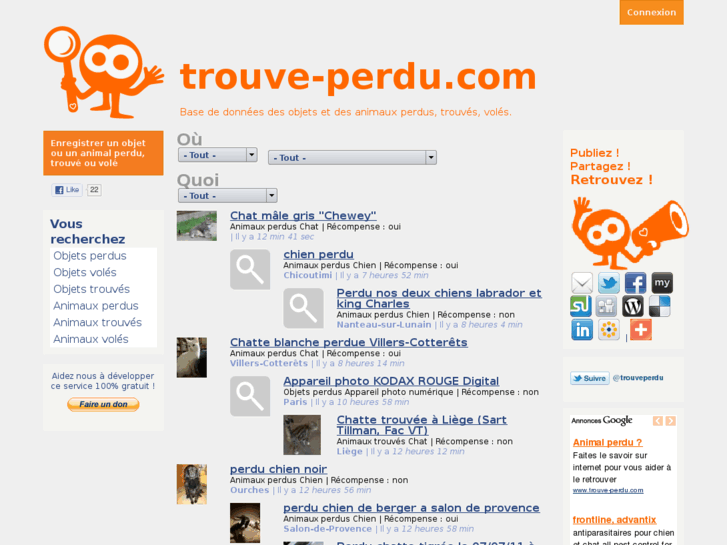 www.trouve-perdu.com
