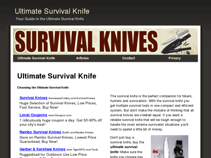 www.ultimatesurvivalknife.com