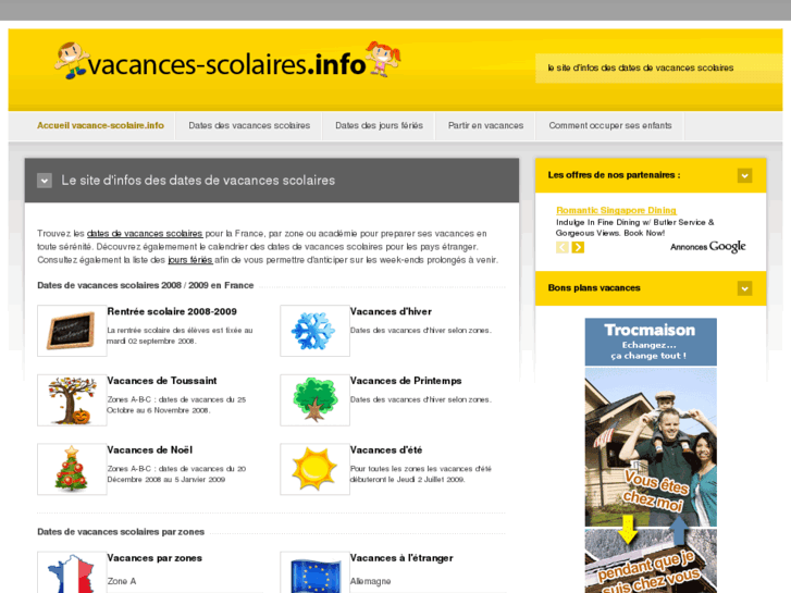 www.vacance-scolaire.info