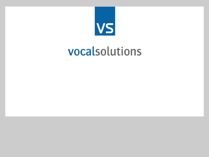 www.vocalsolutions.co.uk