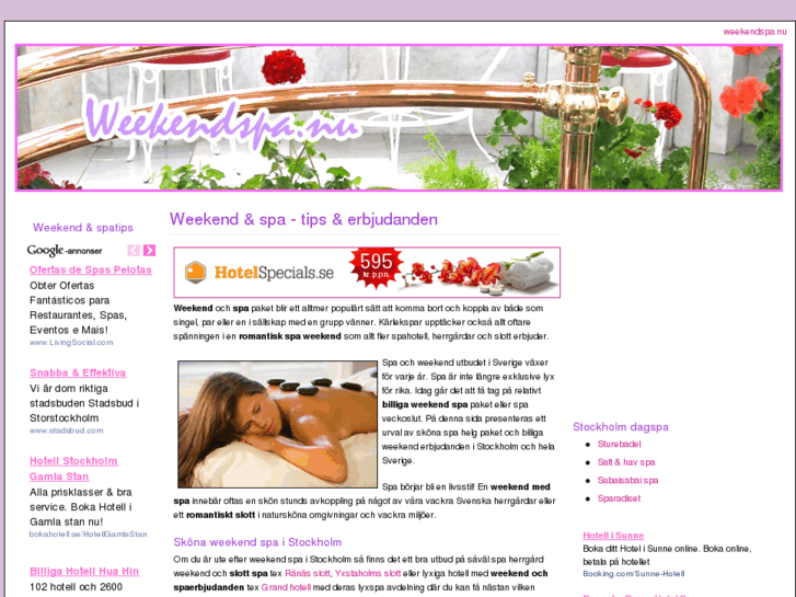 www.weekendspa.nu