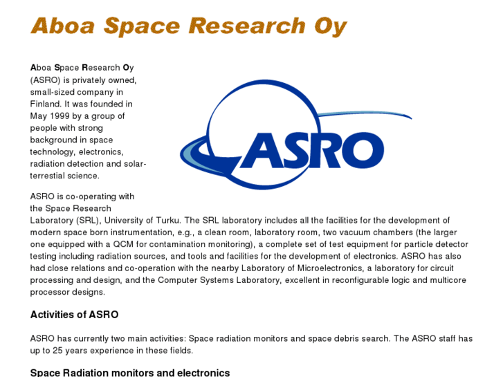 www.asro-space.com